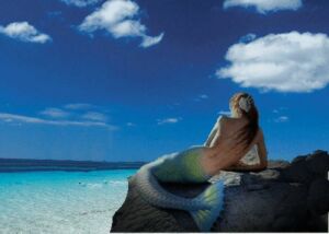 Sirena del cuento La Sirenita