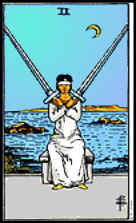 Arcano menor Dos de Espada