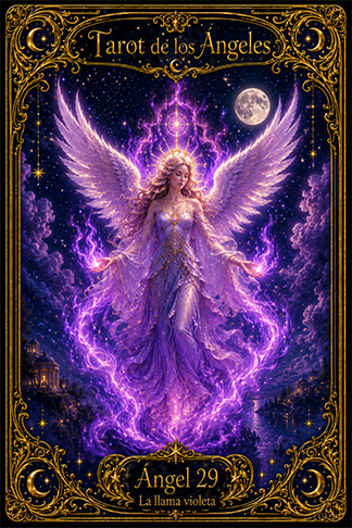 Angel de la llama violeta