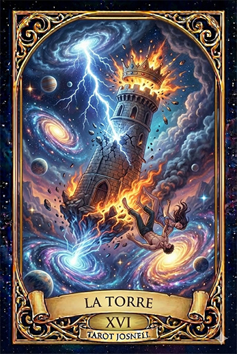The Tower Arcana of Love Tarot