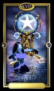 ARCANO LA ESTRELLA IMAGEN DE CIRO MARCHETTI - TAROT DE LA LUNA