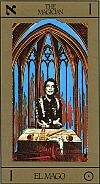 TAROT DE DALI CARTA EL MAGO