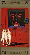 Arcano El Mundo Tarot de Dalí