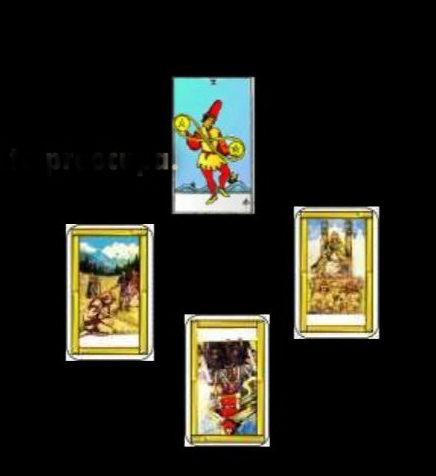 TAROT DE LAS 4 CARTAS - TIRADA 3