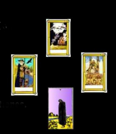 TAROT DE LAS 4 CARTAS - TIRADA 5