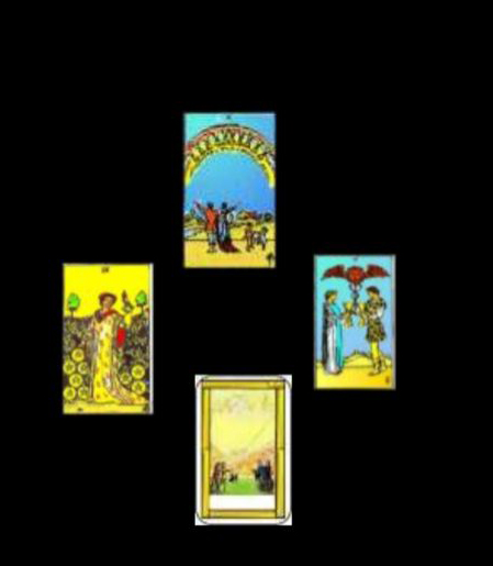 TAROT DE LAS 4 CARTAS - TIRADA 9
