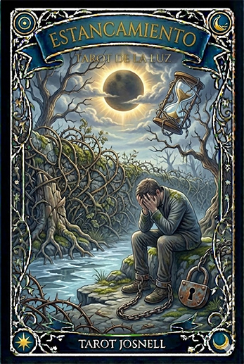 Tarot de la Luz, carta el Estancamiento