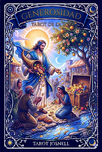 Tarot de la Luz, Carta de la generosidad