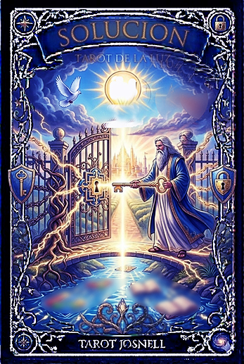Tarot de la Luz, carta de la Solución de los problemas