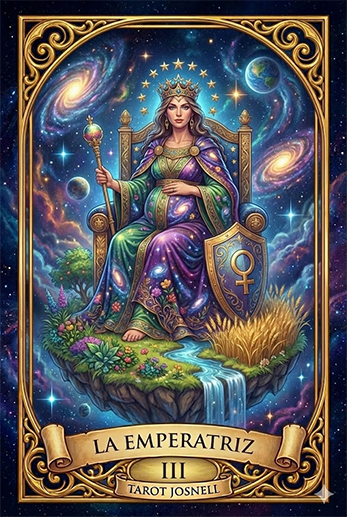 Arcano La Emperatriz del Tarot del Amor
