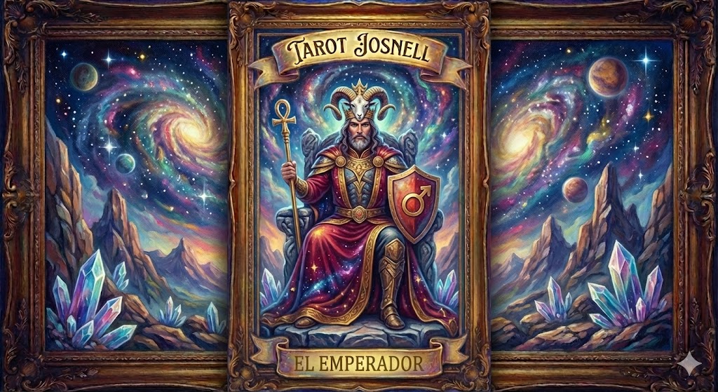 ARCANO EL EMPERADOR - TAROT JOSNELL