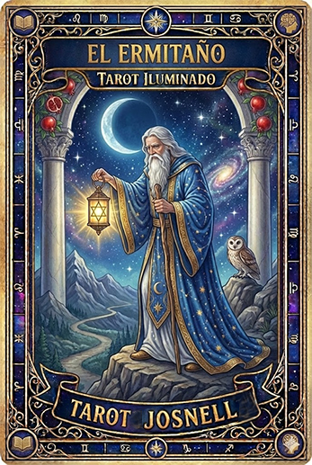 Arcano El Ermitaño - Tarot Iluminado