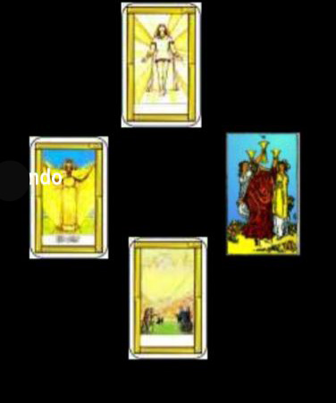 tarot-4-cartas . Se hace la luz en un problema.