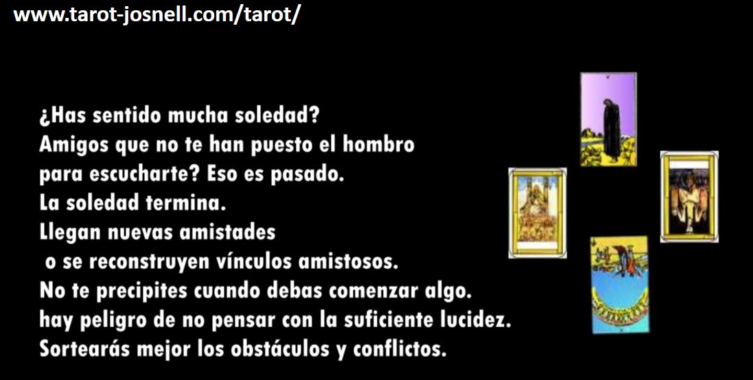 TAROT DE LAS 4 CARTAS - TIRADA 18