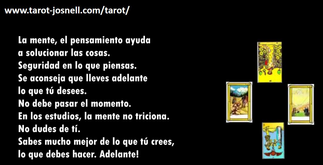 TAROT DE LAS 4 CARTAS - TIRADA 20