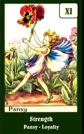 Tarot de las hadas Arcano La Justicia